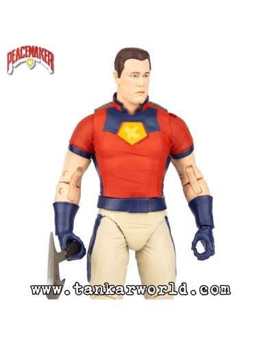 Peacemaker Unmasked - Collect to Build King Shark - Figura de Acción - DC Multiverse - McFarlane Toys - 18 cm
