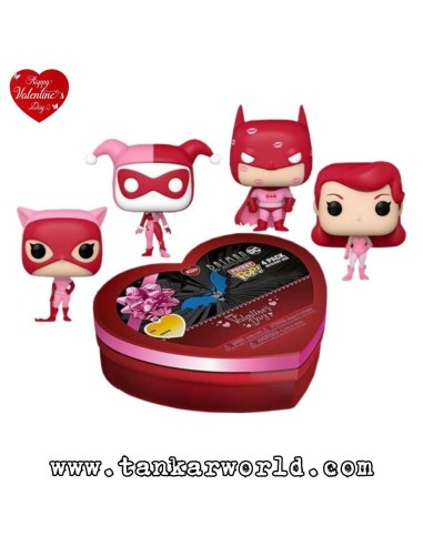 Funko Pocket Pop! - Batman The Animated Series - Happy Valentine's Day 4 Pack