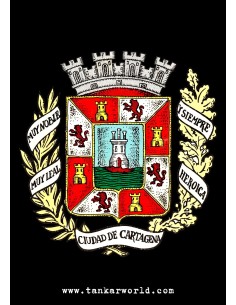 Escudo Clásico Cartagena - Camiseta Ref. CT-01 2