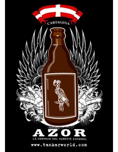 Cerveza Azor - Camiseta Ref. CT-03 2