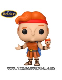 Funko Pop! - Hercules with Action Figure - Disney - 1329 - Funko 203 - Wondrous Convention - Limited Edition