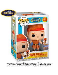 Funko Pop! - Hercules with Action Figure - Disney - 1329 - Funko 203 - Wondrous Convention - Limited Edition 2