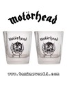 Motörhead - Pighead logo - Pack 2 Vasos Whiskey - Motorhead