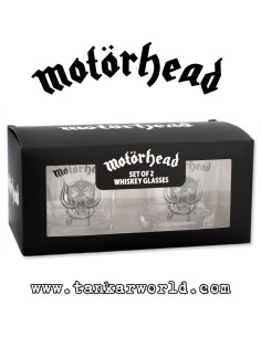 Motörhead - Pighead logo - Pack 2 Vasos Whiskey - Motorhead 2
