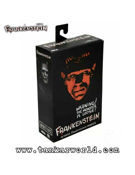 Frankenstein - Ultimate Frankenstein´s Monster - Universal Monsters 90th - Black & White - Figura de acción - NECA - 17 cm