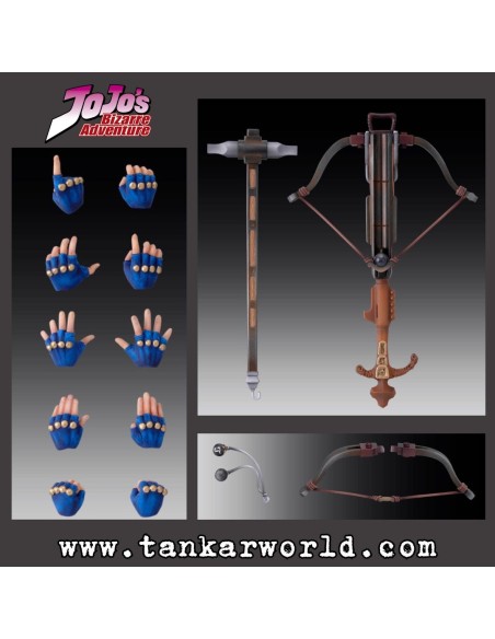 Joseph Joestar - JoJo's Bizarre Adventure: Part 2: Battle Tendency - Medicos - Figura articulada - 17 cm