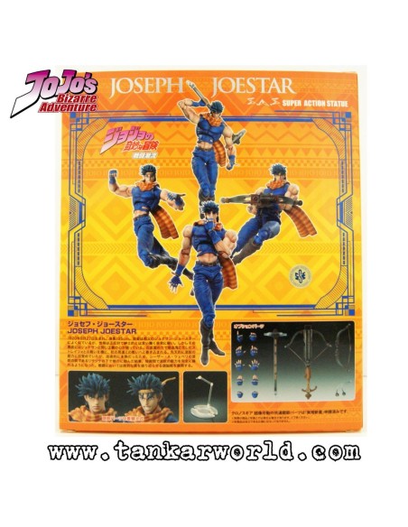 Joseph Joestar - JoJo's Bizarre Adventure: Part 2: Battle Tendency - Medicos - Figura articulada - 17 cm