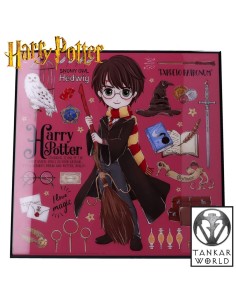 Harry Potter - Cuadro de cristal - 32 x 32 cm