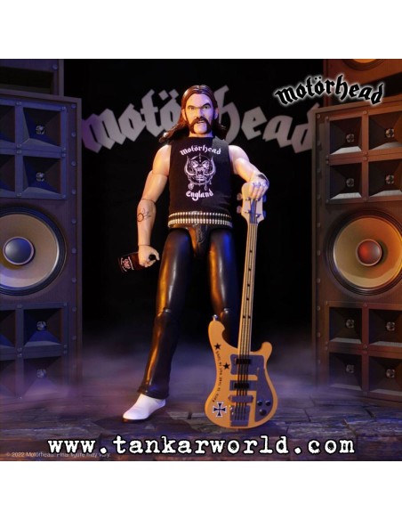 Lemmy Kilmister - Motörhead - Figura articulada - Ultimates! - Super7 - 18 cm - Motorhead