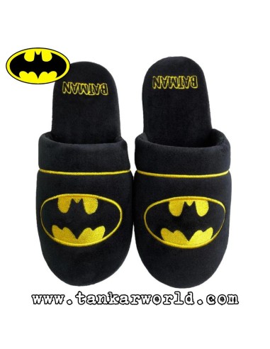 Batman - Zapatillas de casa - Negras - Talla 38-41
