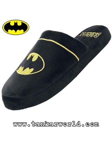 Batman - Zapatillas de casa - Negras - Talla 38-41