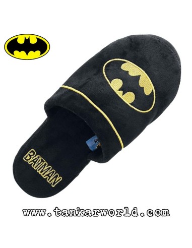 Batman - Zapatillas de casa - Negras - Talla 38-41