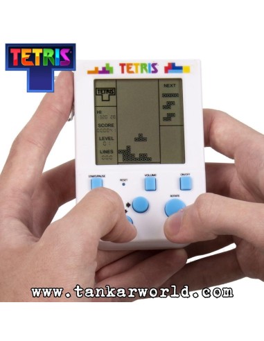 Tetris - Mini Retro Video Game - Llavero