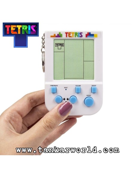 Tetris - Mini Retro Video Game - Llavero