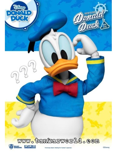 Pato Donald - Disney Classic - Dynamic Action Heroes - Donald Duck - Classic Version - Figura super articulada - 16 cm