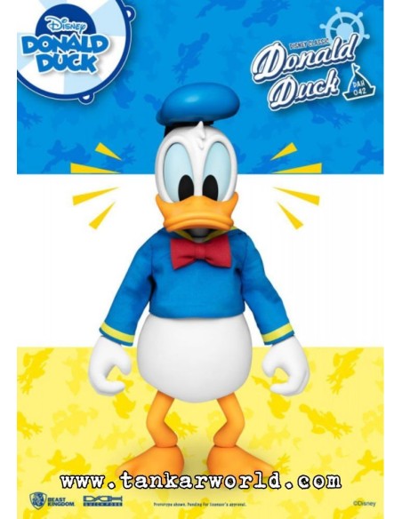 Pato Donald - Disney Classic - Dynamic Action Heroes - Donald Duck - Classic Version - Figura super articulada - 16 cm