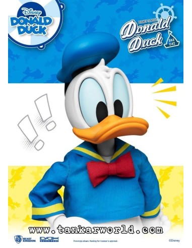 Pato Donald - Disney Classic - Dynamic Action Heroes - Donald Duck - Classic Version - Figura super articulada - 16 cm