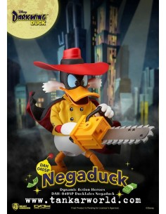 Darkwing - NegaDuck - Disney - Dynamic Action Heroes Action - Figura Super Articulada - Beast Kingdom - 16 cm