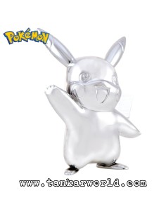 Pikachu - Pokemon - 25 Aniversario - Select Battle Silver Edition - 8 cm 2