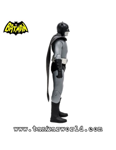 Batman - Black & White TV Variant - Batman Classic TV Series - Figura articulada - DC Comics - 15 cm