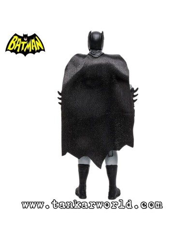 Batman - Black & White TV Variant - Batman Classic TV Series - Figura articulada - DC Comics - 15 cm