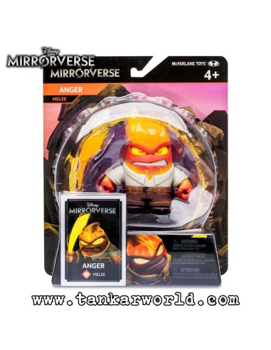 Anger - Disney Mirrorverse - Figura articulada - McFarlane Toys - 13 cm