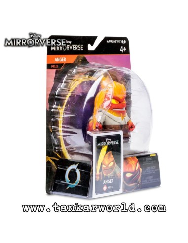 Anger - Disney Mirrorverse - Figura articulada - McFarlane Toys - 13 cm