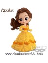 Bella / Beauty - Minifigura Disney Q Posket Petit Girls Festival - Banpresto - 7cm