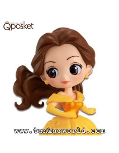 Bella / Beauty - Minifigura Disney Q Posket Petit Girls Festival - Banpresto - 7cm 2