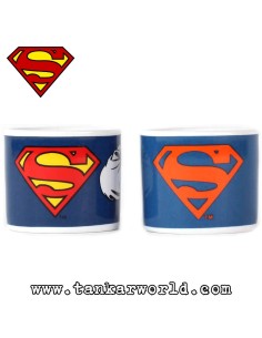 Superman - Man of Steel - Set of 2 Egg Cups or Espresso Cups - DC Comics 2