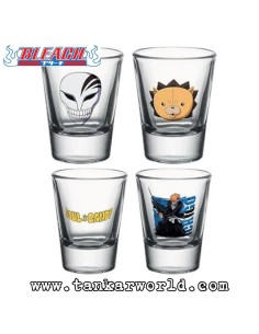 Bleach - Set 4 vasos de chupito - 20 ml