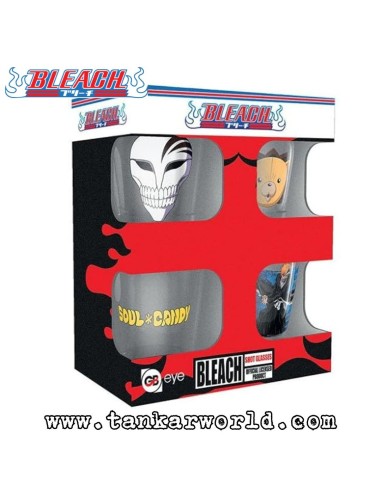 Bleach - Set 4 vasos de chupito - 20 ml