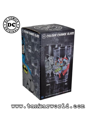 Vaso Térmico Superheroes DC Comics: Superman, Batman y Wonder Woman - 15 cm