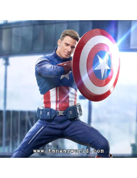 Estatua del Capitán América 2023 - Vengadores: Endgame - Bds Art - Iron Studios - Escala 1:10