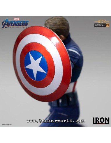 Estatua del Capitán América 2023 - Vengadores: Endgame - Bds Art - Iron Studios - Escala 1:10