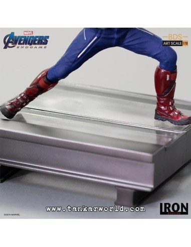 Estatua del Capitán América 2023 - Vengadores: Endgame - Bds Art - Iron Studios - Escala 1:10