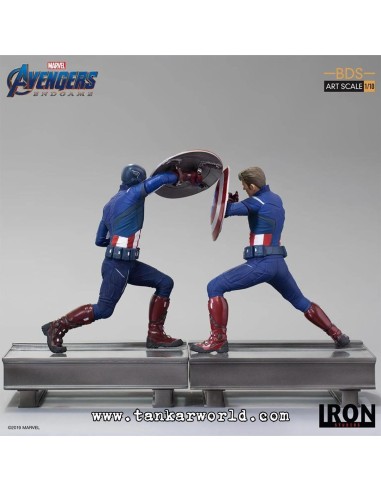 Estatua del Capitán América 2023 - Vengadores: Endgame - Bds Art - Iron Studios - Escala 1:10