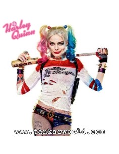 Llavero Harley Quinn Logo - DC Comics - Metal PU KeyRing 2