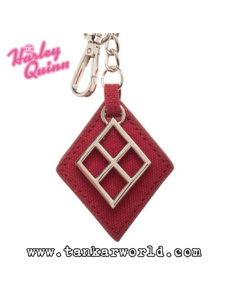 Llavero Harley Quinn Logo - DC Comics - Metal PU KeyRing