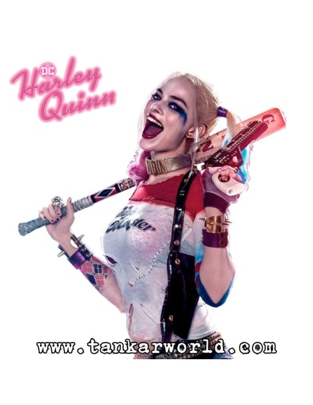 Llavero Harley Quinn Logo - DC Comics - Metal PU KeyRing