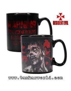 Resident Evil - Warning! Biohazard - Taza mug XL - 400 ml