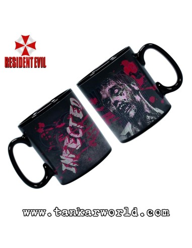 Resident Evil - Warning! Biohazard - Taza mug XL - 400 ml