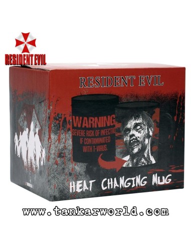 Resident Evil - Warning! Biohazard - Taza mug XL - 400 ml