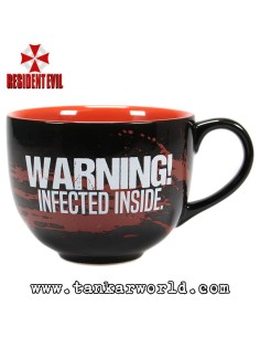Resident Evil - Warning! Infected Inside - Hidden 3D Mug - 450 ml