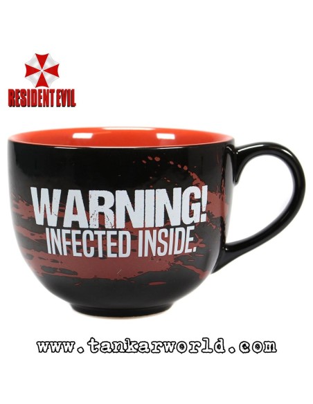 Resident Evil - Warning! Infected Inside - Hidden 3D Mug - 450 ml