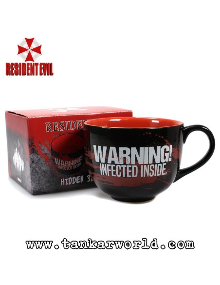 Resident Evil - Warning! Infected Inside - Hidden 3D Mug - 450 ml