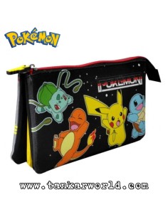 Pokemon - Estuche portatodo triple - Catch `Em All