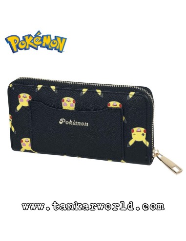 Monedero / Cartera con cremallera - Pikachu - Pokemon - Difuzed