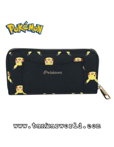 Monedero / Cartera con cremallera - Pikachu - Pokemon - Difuzed