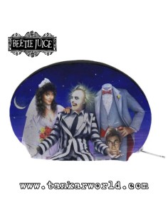 Monedero ovalado / Estuche con logo - Beetlejuice